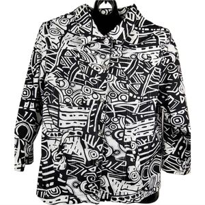 Mirror Image Abstract Art‎ Women's Jacket/Blazer